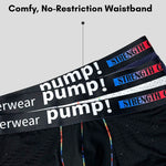 2 Pack Men's Athletic Mesh Trunks with Sculpted Pouch and Stretch Fit