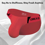 2 Pack Men's Ultra-Soft Modal Seamless Comfort Sporty Cut Stay-Cool Bikini
