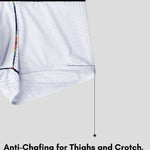 2 Pack Men's Athletic Mesh Trunks with Sculpted Pouch and Stretch Fit
