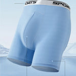 6 Pack Men's High-Rise Anti-Chafing Running Lightweight Boxer Briefs