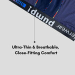 2 Pack Men's Athletic Mesh Trunks with Sculpted Pouch and Stretch Fit