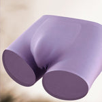 3 Pack Men's Seamless Comfort Solid Color 3D Pouch & Breathable Trunks