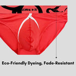 2 Pack Men's Detachable Pouch Open-Crotch Breathable Modal Soft Briefs