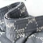 3 Pack Men's Breathable Cotton Stylish Prints Comfortable Home Shorts