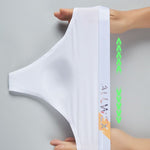 4 Pack Men's Second-Skin Feel 3D Pouch Cooling Touch Thongs