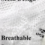 Men's Fishnet Hollow Out Breathable Antibacterial High Elastic Boxer Briefs