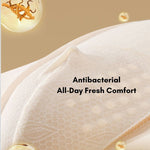 4 Pack Men's Antibacterial Comfort Cotton Quick-Dry Trunks