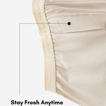 2 Pack Men's Solid Color Seamless Comfort Mid-Rise Home Shorts