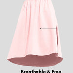 Men’s Soft Modal Split-Side Relaxed Sleep Dress