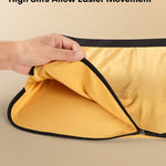 2 Pack Men's Loose-Fit Home Shorts with Breathable Built-in Brief Liner