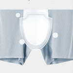 2 Pack Men's Anti-Chafing Mid-Rise Breathable Soft Boxer Briefs