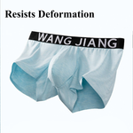 2 Pack Men's Bamboo Fiber Separate Pouch Antibacterial Breathable Briefs