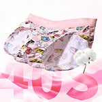 4 Pack Men's Antibacterial Cotton Breathable with Trendy Print Briefs