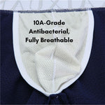 2 Pack Men's Low-Rise Mesh Breathable Home Comfort Antibacterial Trunks