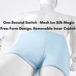 2 Pack Men's Second-Skin Feel Cooling Airflow Soft Lounge Shorts