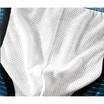 3 Pack Men's Low Rise High Cut Ice Silk Cooling Breathable Lightweight Quick Dry Briefs