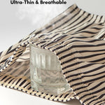3 Pack Men's Striped Loose-Fit Odor-Control Seamless Comfort Boxer Briefs