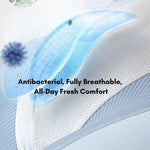 2 Pack Men's Comfort Modal Anti-Chafing Sports Breathable Midway Briefs