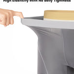 3 Pack Men's Seamless & Comfortable Mid-Rise Icy Silk Trunks