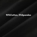 3 Pack Men's Breathable Cotton Stay-Put Fit Daily Stretch Bikini