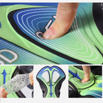 Men's Breathable Mesh High-Elasticity Foam Pad Quick-Dry Activewear Tights