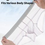 3 Pack Men's Ice Silk Ultra Thin Seamless Breathable Quick Dry Briefs