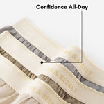 2 Pack Men's Solid Color Seamless Comfort Mid-Rise Home Shorts