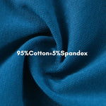 3 Pack Men's Supportive Separated Pouch Quick-Dry Stretch Fit Trunks