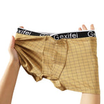3 Pack Men's Low-Rise V-Shape Waistband Trendy Loose Fit High-Stretch Trunks