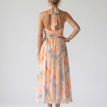Emily | Soft Halter Midi Dress