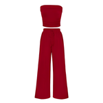SOLVEIG™ – Relaxed Ribbed Knit Crop Set