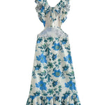 Briella | Floral Ruffle Dress