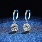 Sterling Silver Stone Earrings