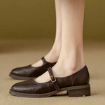 Sukey | Classic Comfort Mary Janes Made of Leather