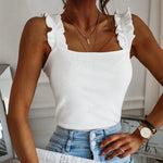 Alyson | Delightful Ruffled Summer Top