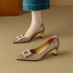 Olya | Glitter Pumps