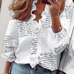 Valerie | Feminine Blouse with Playful Ruffles