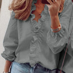 Valerie | Feminine Blouse with Playful Ruffles