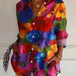 Sadie | Colorful Pattern Blouse