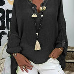 Nicolette | Lightweight Oversized Blouse