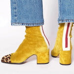 Jet | Square toe heeled boots