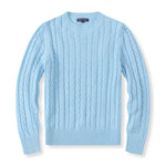 CABLE WOOL SWEATER