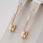 Shimmering Crystal Pearl Dangle Earrings