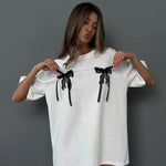 TALIE™ – Cute & Comfy Bow Tee