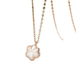 Paw Charm Rose Gold Necklace