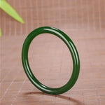 Green Jade Round Bracelet