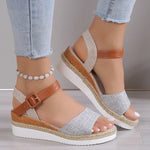 CHARLENE™ – Relaxed Style Wedge Sandals