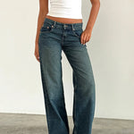 SYLVAINE™ – Vintage Casual Baggy Jeans