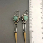 Vintage Nature Stone Earrings