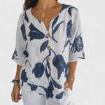 Isabel | Elegant Floral Print Blouse